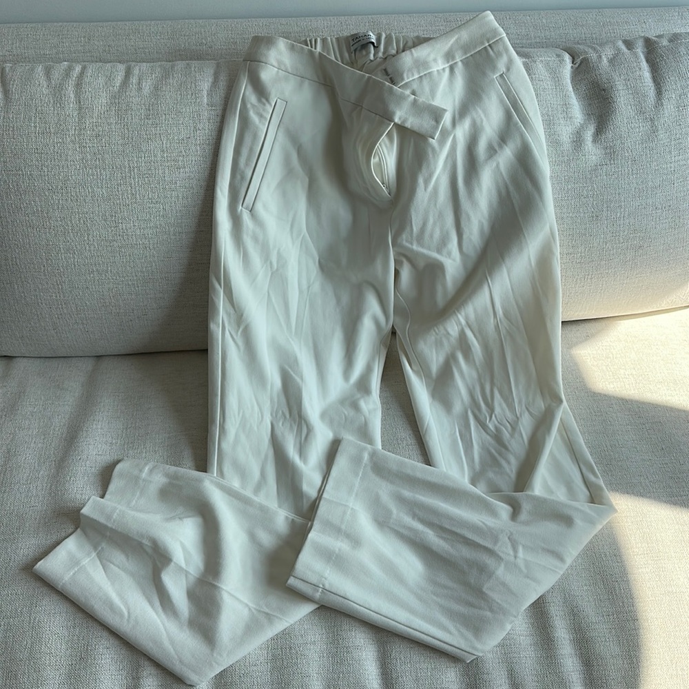 Tahari white pants